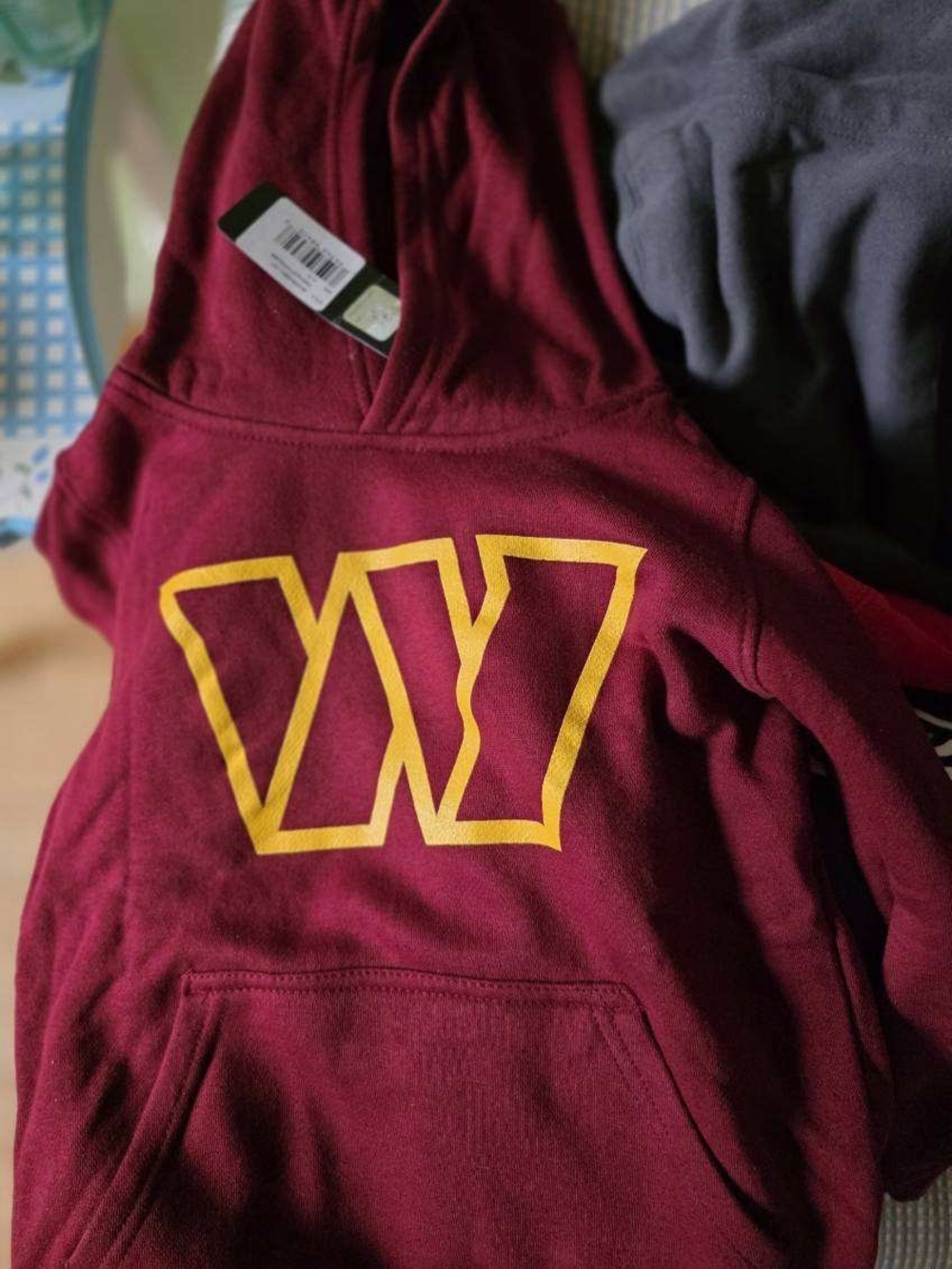 Fanatics Washington Commanders Hoodie Youth Small Size 8 Brand New
